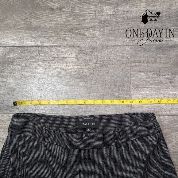 Talbots High Waist Slim Dress Pants Size 6 - Picture 3 of 6